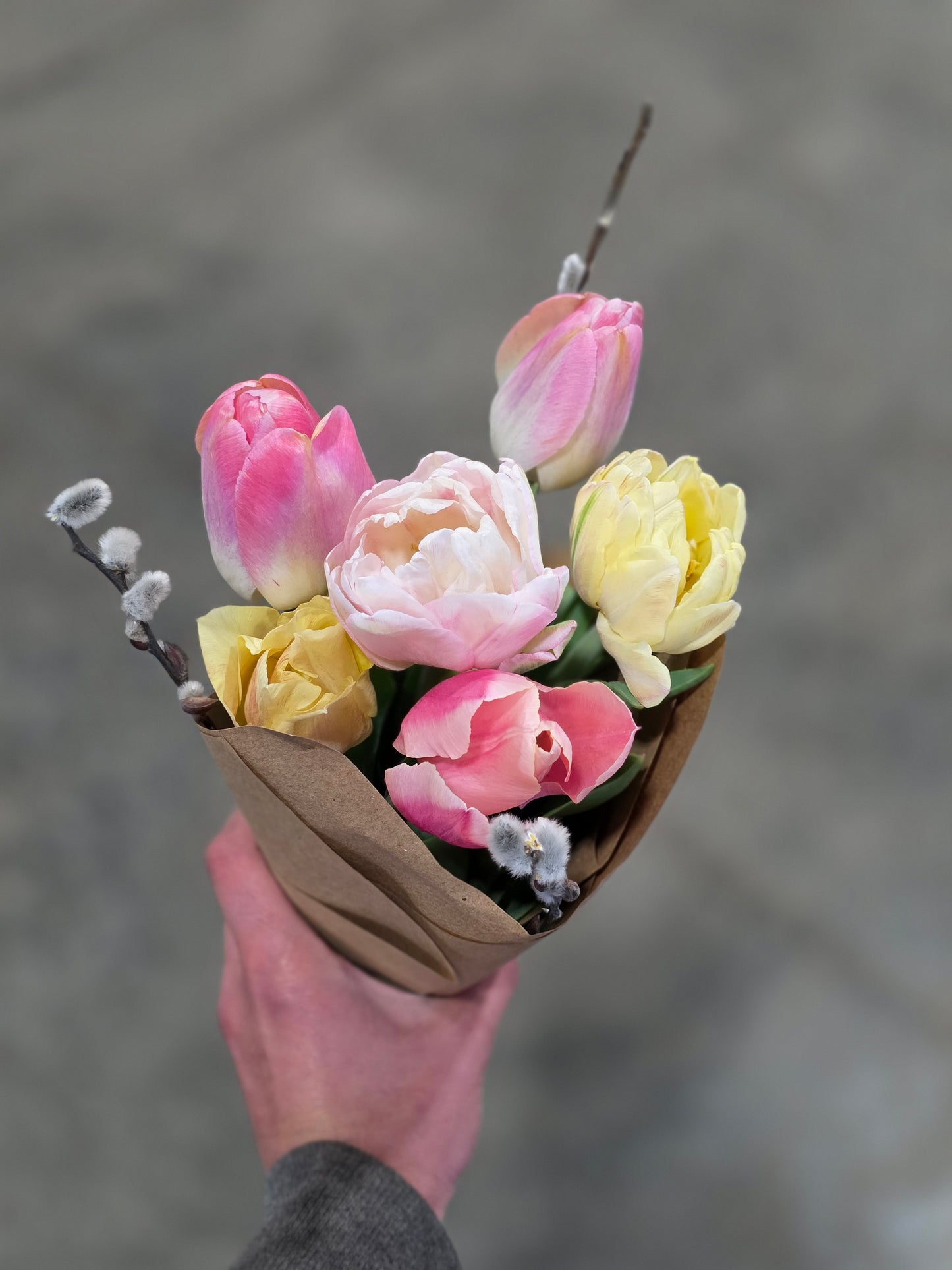 Mother's Day Wrapped Bouquet