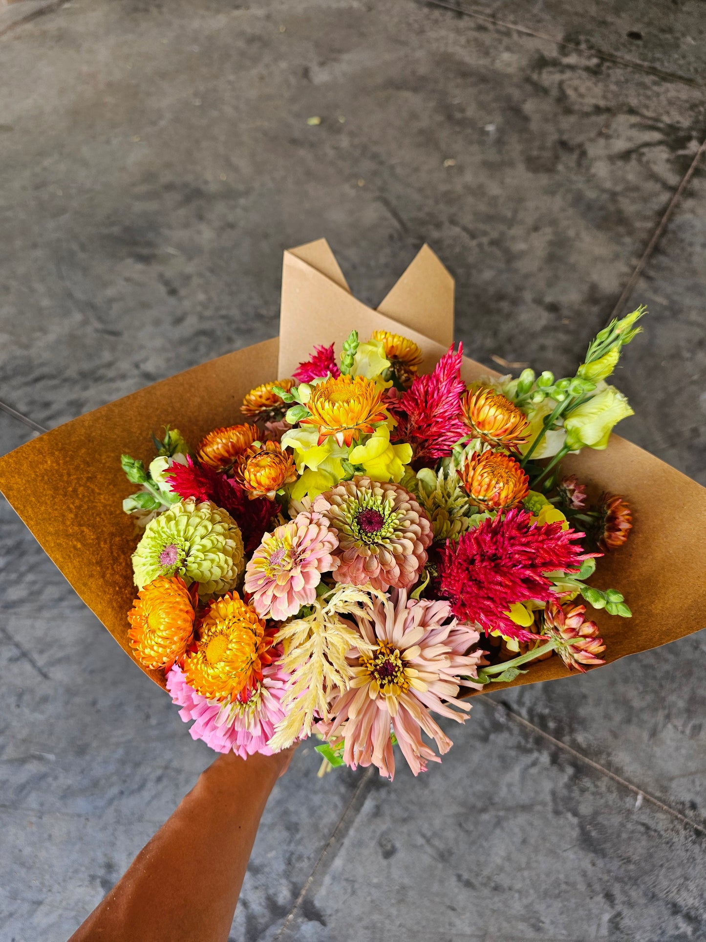 Wrapped Bouquets